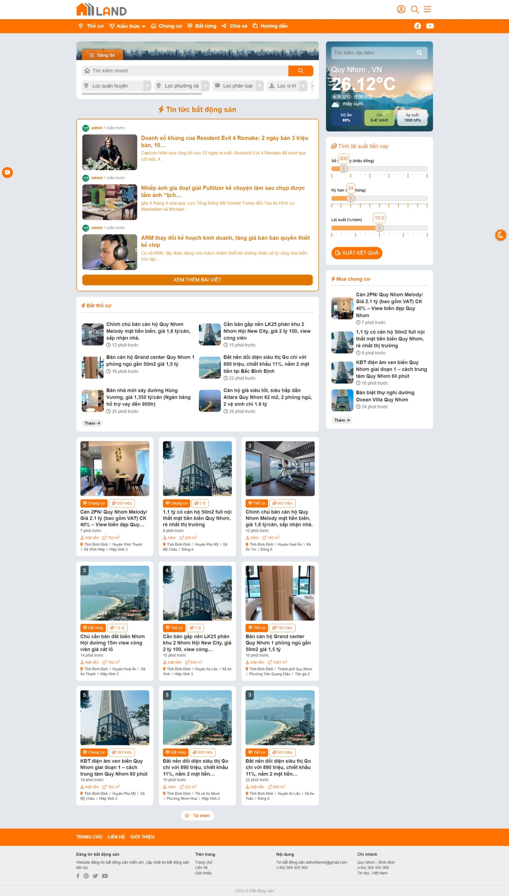 Trang bất động sản