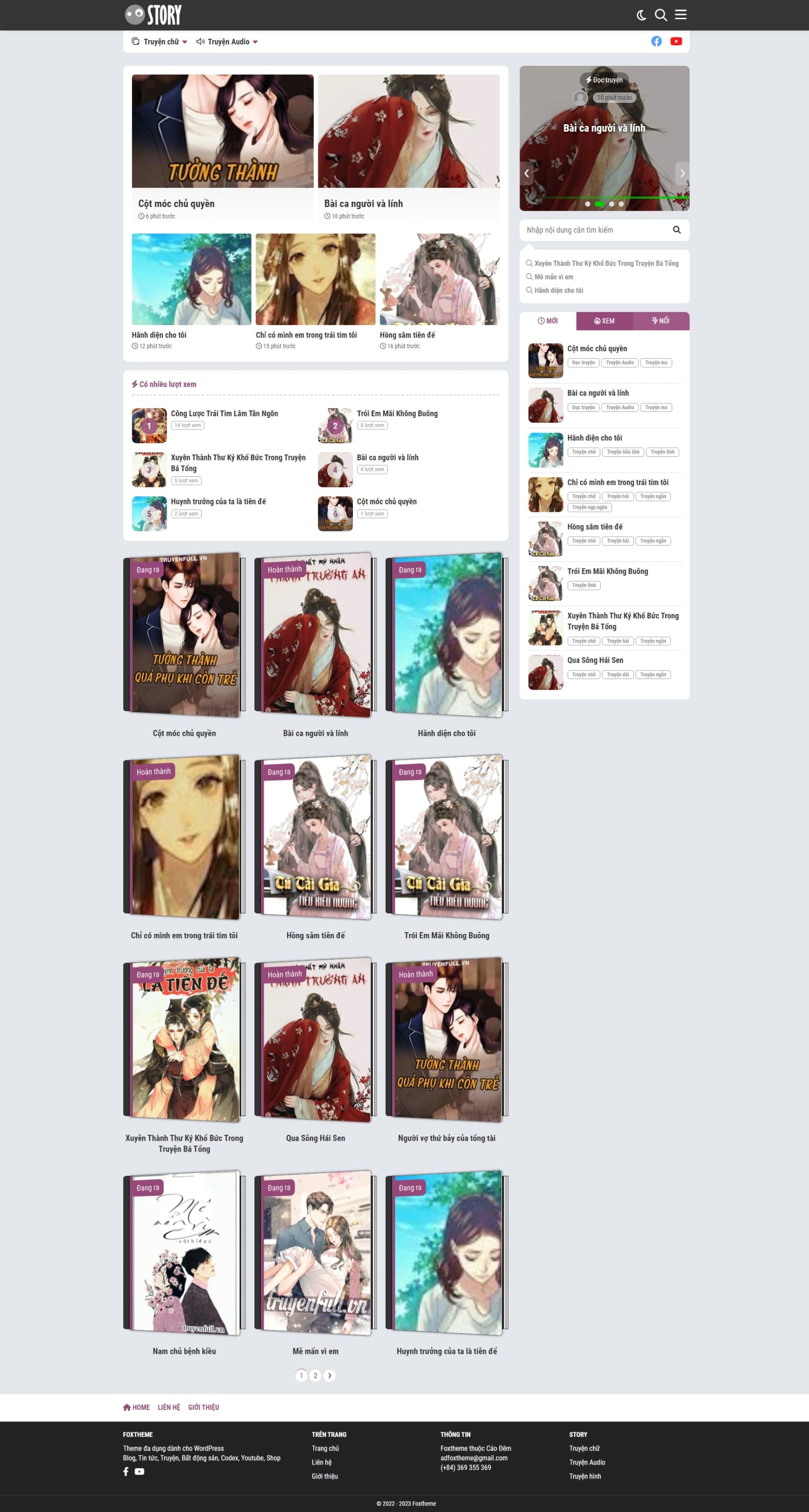 Trang truyện chữ